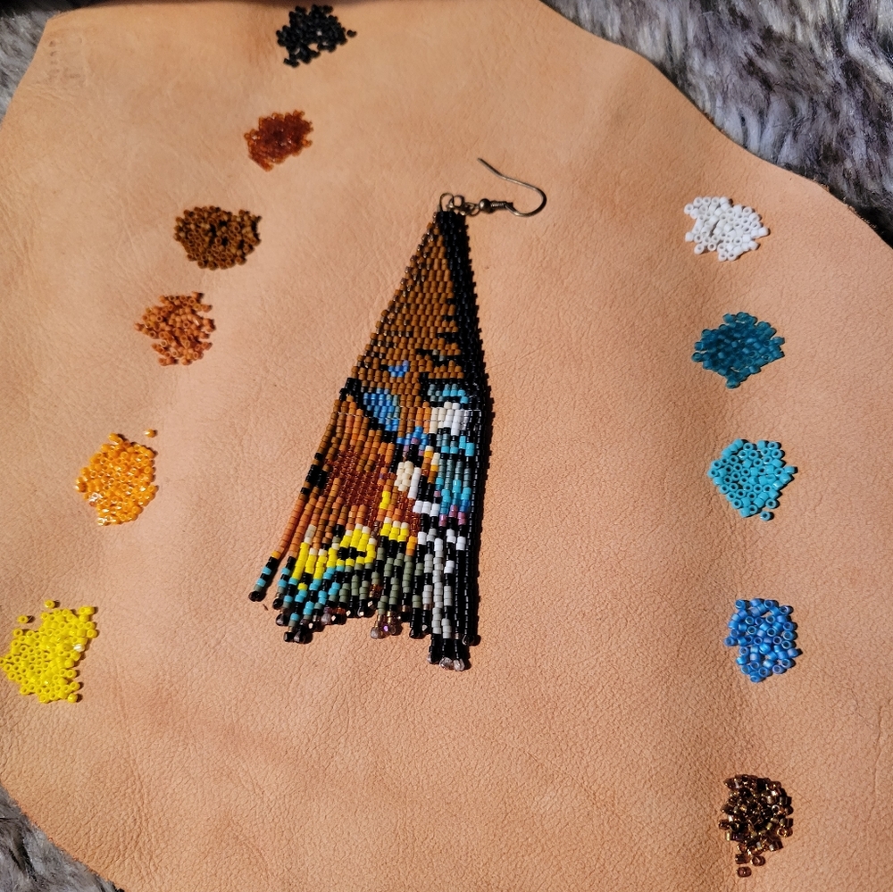 Monarch Fringe Earrings